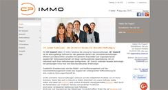 Desktop Screenshot of cp-immo.at